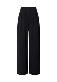Pantalone con coulisse Donna Max Mara in jersey Nero