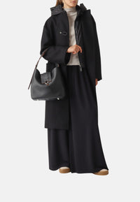 Pantalone con coulisse Donna Max Mara in jersey Nero