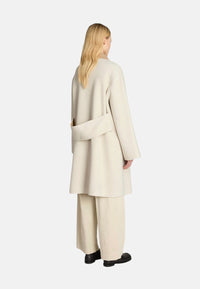 Cappotto in Lana Doppiopetto Donna Max Mara Sabbia