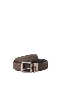 Cintura reversibile da Uomo Michael Kors Brown/black