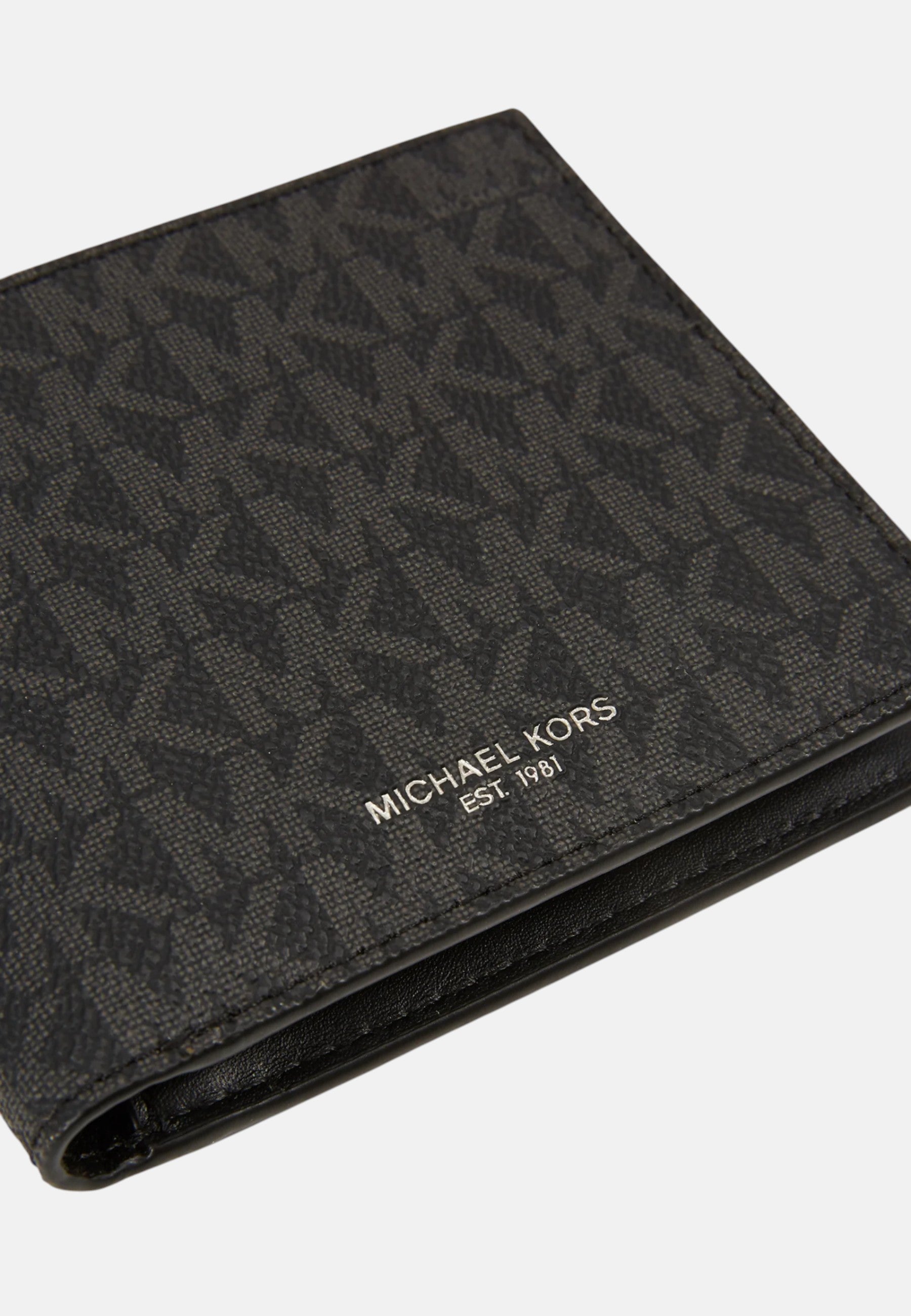 Michael Kors Portafoglio Greyson Uomo Nero Black