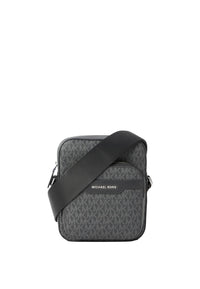 Borsello Borsa da viaggio Hudson mini con stampa logo Black