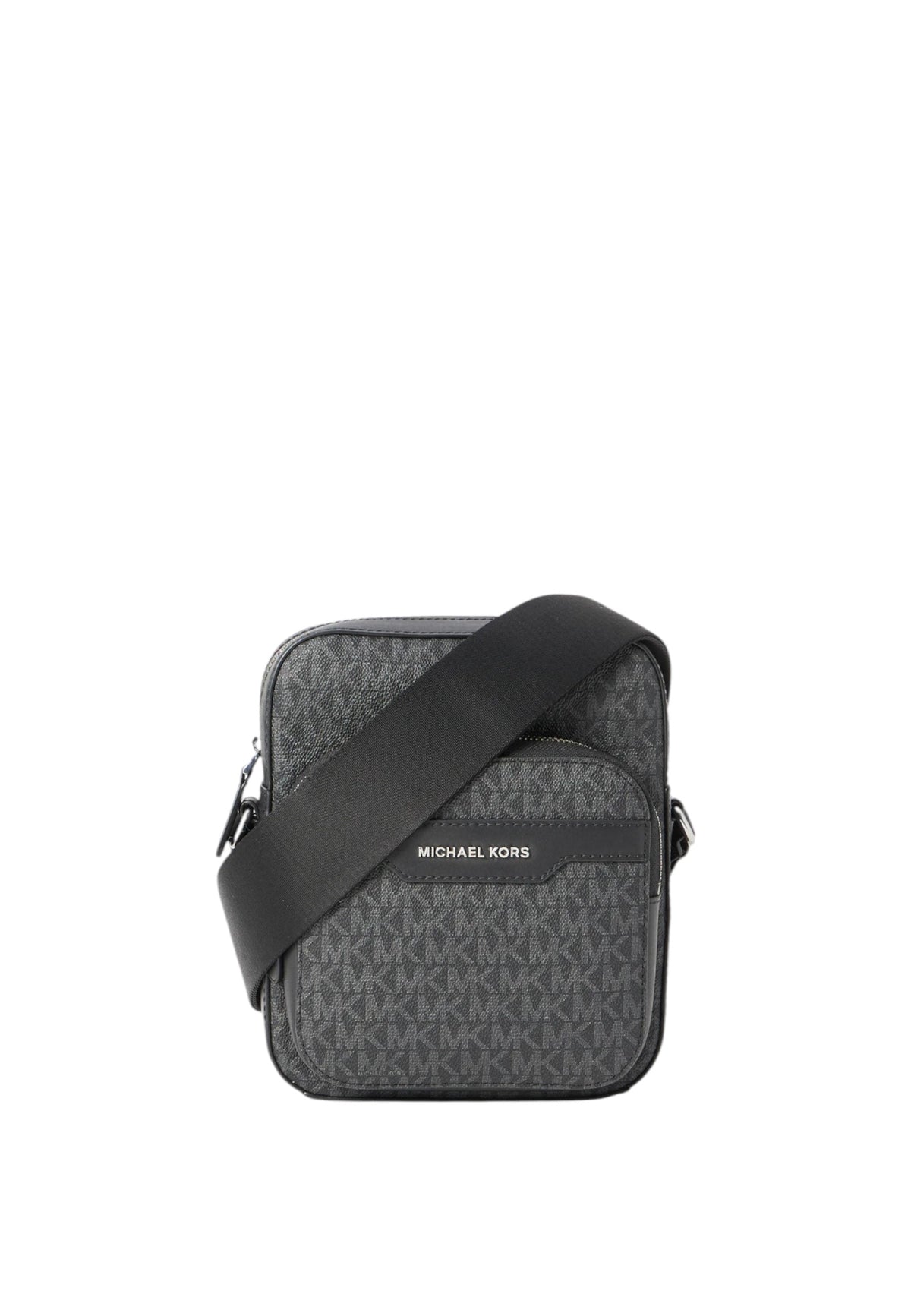 Borsello Borsa da viaggio Hudson mini con stampa logo Black