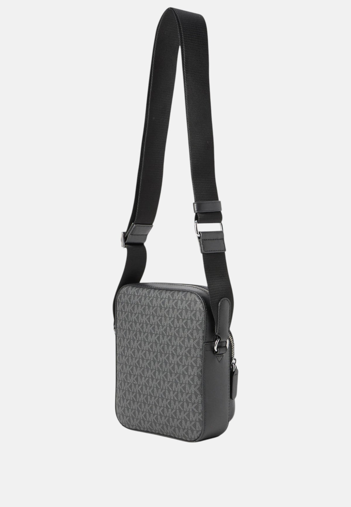 Borsello Borsa da viaggio Hudson mini con stampa logo Black