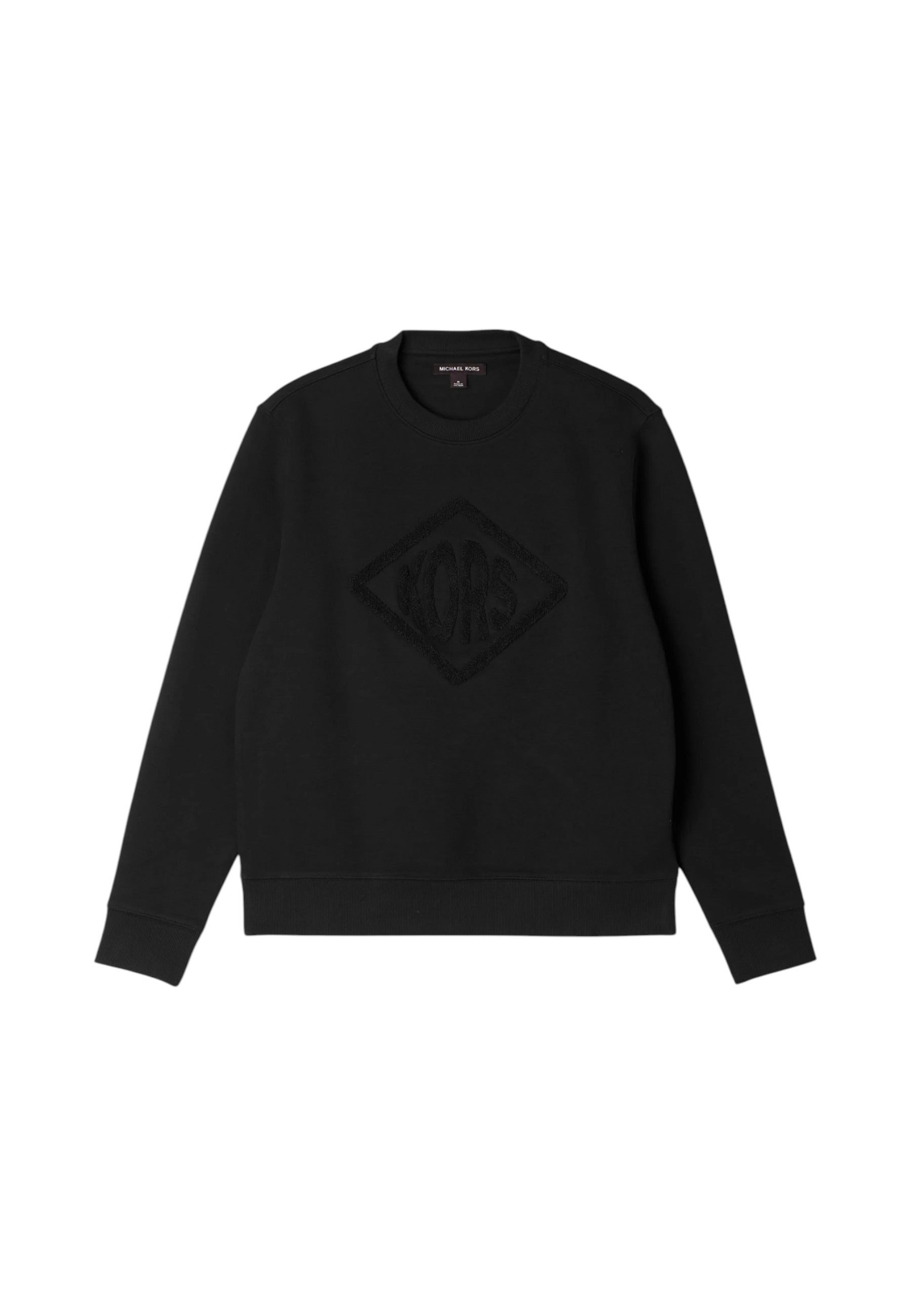 Maglione in misto cotone con logo Da Uomo Michael Kors Black