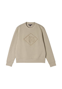Maglione in misto cotone con logo Da Uomo Michael Kors Dusty Sage