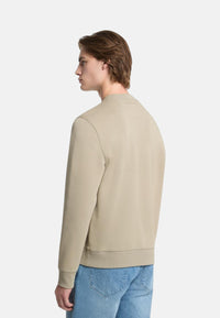 Maglione in misto cotone con logo Da Uomo Michael Kors Dusty Sage