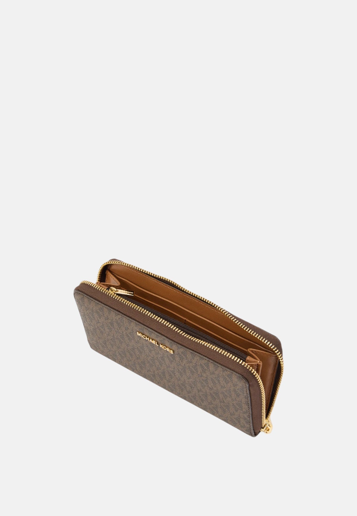 Portafoglio Donna Michael Kors Brown/acorn