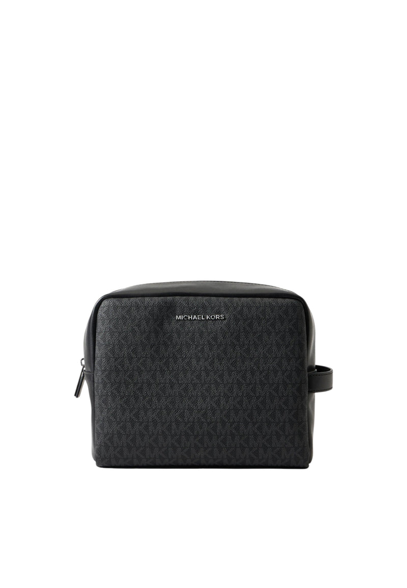 Pochette/Kit da viaggio Brooklyn in misto nylon Michael Kors Black
