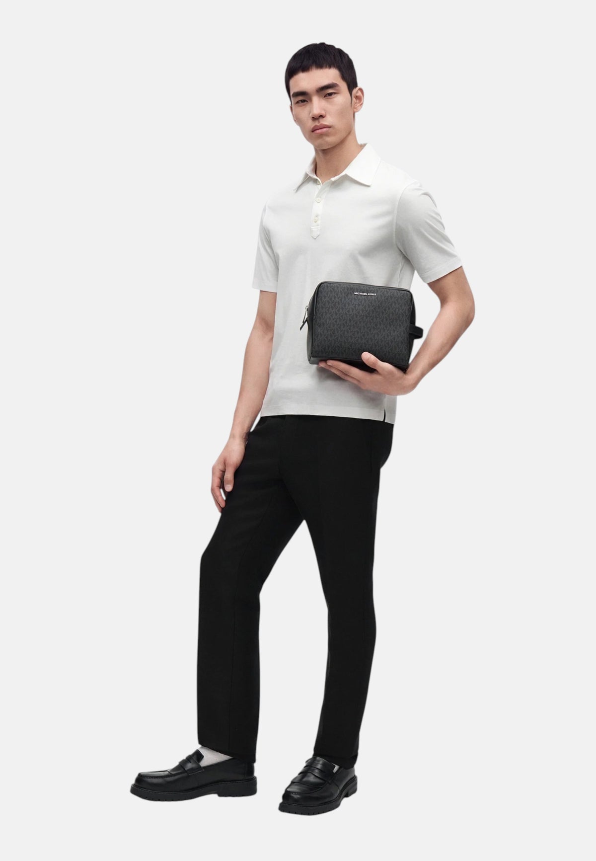 Pochette/Kit da viaggio Brooklyn in misto nylon Michael Kors Black
