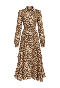 Abito Donna MIchael Kors Dark Camel