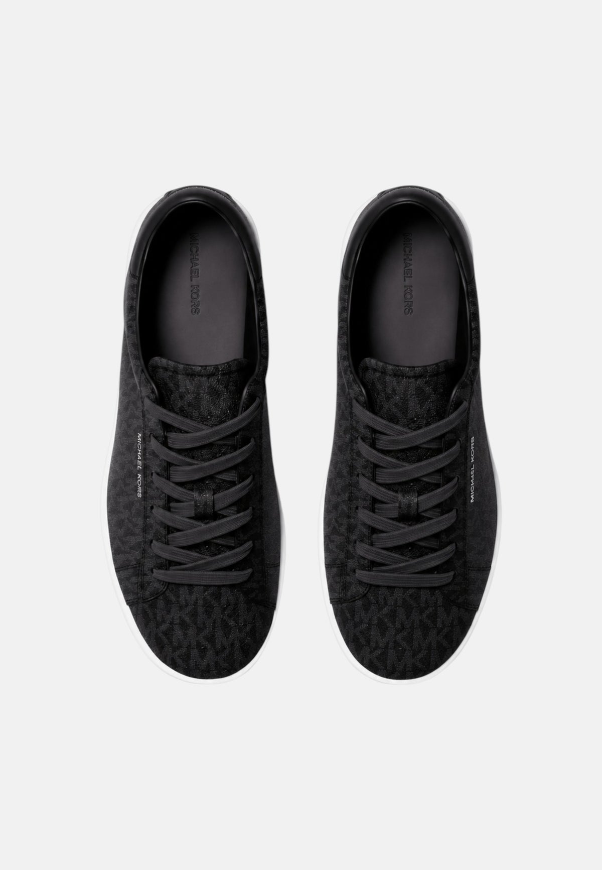 Sneakers da Uomo Reign con stampa logo Michael Kors Black