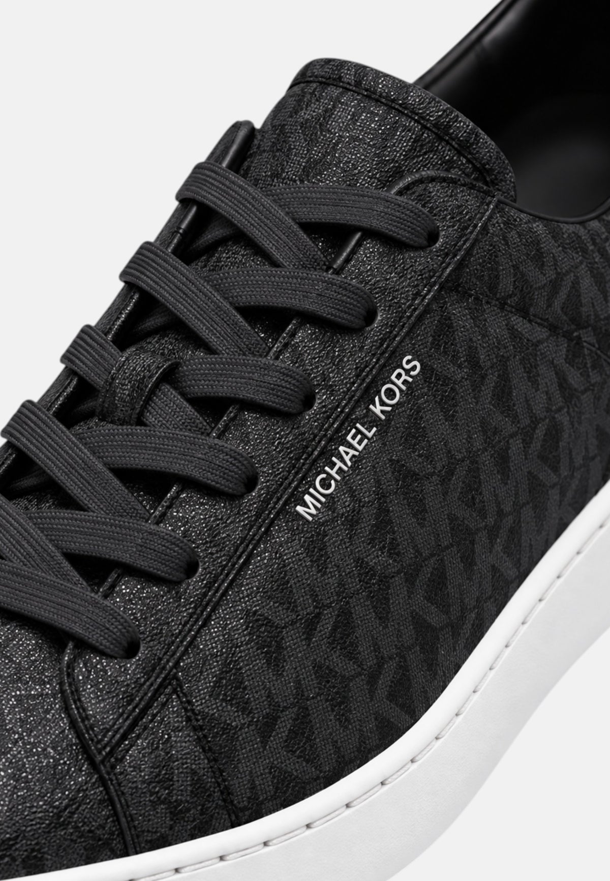 Sneakers da Uomo Reign con stampa logo Michael Kors Black