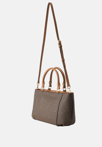Borsa a mano Donna Michael Kors Brown/acorn