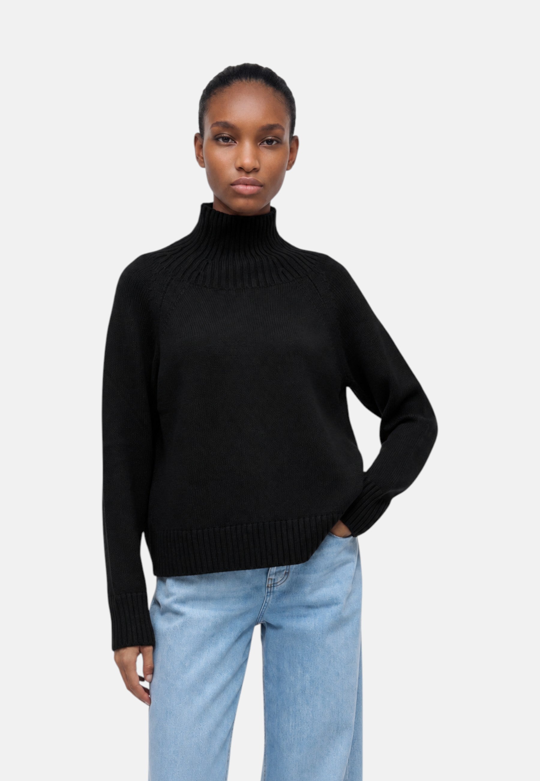 Maglione in misto cotone con logo Da Uomo Michael Kors Black