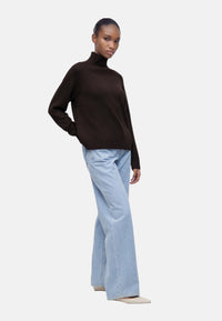 Maglione in misto cotone con logo Da Uomo Michael Kors Chocolate