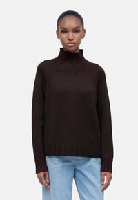 Maglione in misto cotone con logo Da Uomo Michael Kors Chocolate