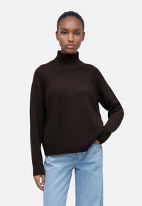 Maglione in misto cotone con logo Da Uomo Michael Kors Chocolate