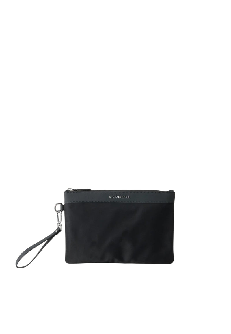 Pochette da viaggio Brooklyn in misto nylon Michael Kors Black