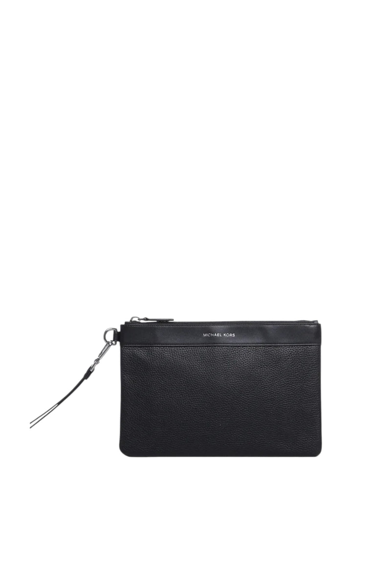 Pochette da viaggio Brooklyn in misto nylon Michael Kors Black