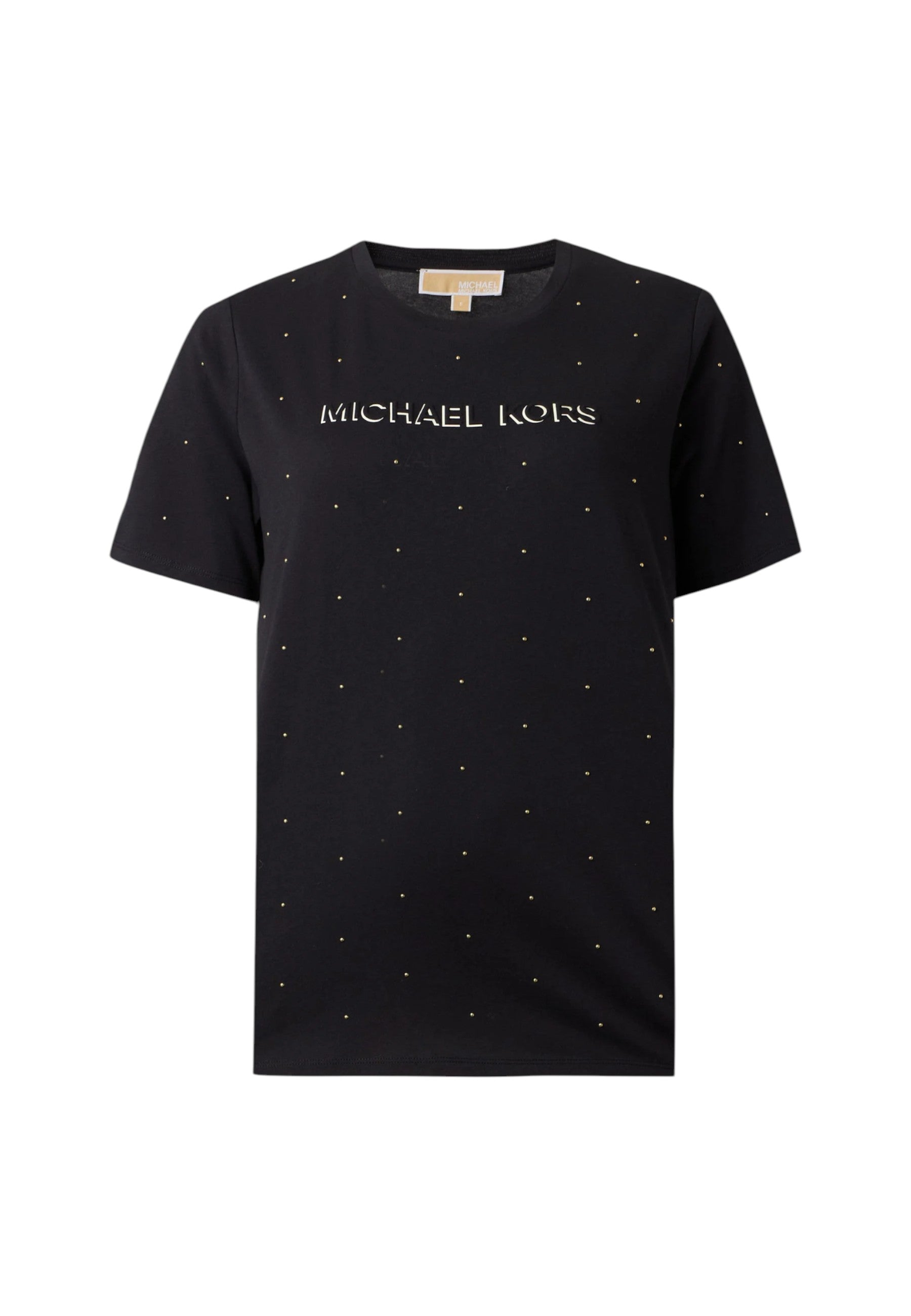 Michael Kors t-shirt da donna in cotone. Black
