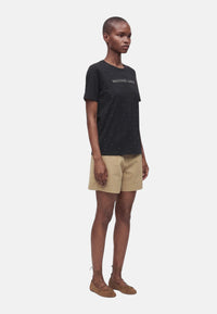 Michael Kors t-shirt da donna in cotone. Black