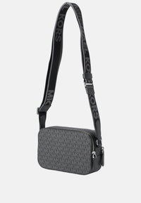 Borsello da Uomo Hudson con logo Michael Kors Nero Black
