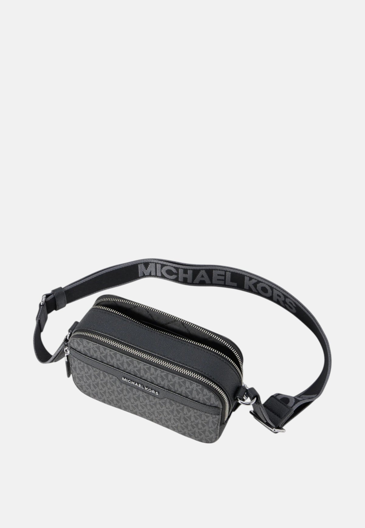 Borsello da Uomo Hudson con logo Michael Kors Nero Black