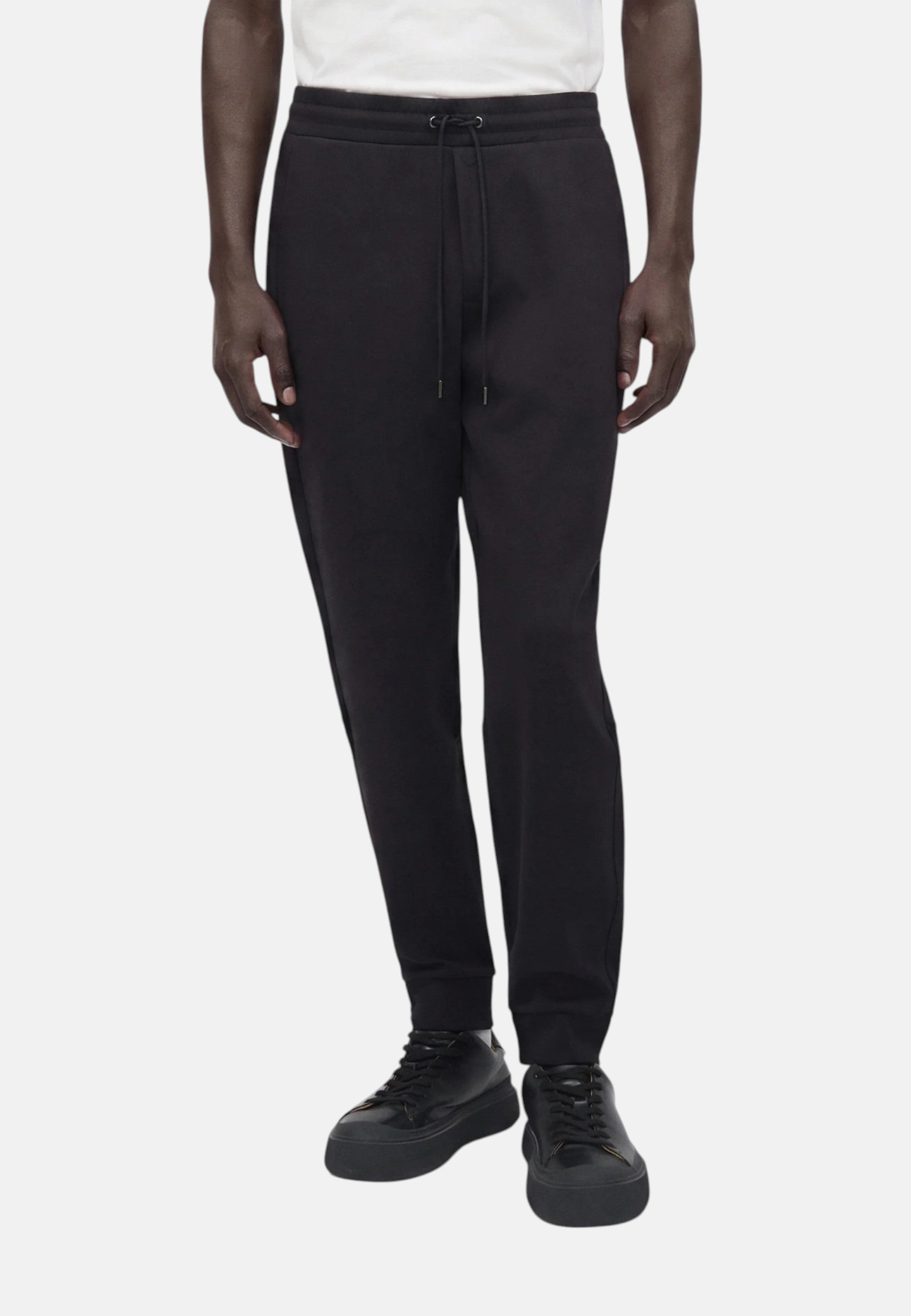 Pantaloni Joggers in misto cotone con logo Michael Kors Black