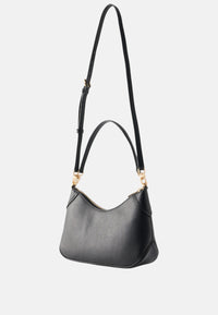 Borsa Donna a spalla con logo Michael Kors Black