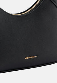 Borsa Donna a spalla con logo Michael Kors Black