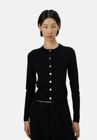 MICHAEL Michael Kors Cardigan Slim Fit da Donna Black