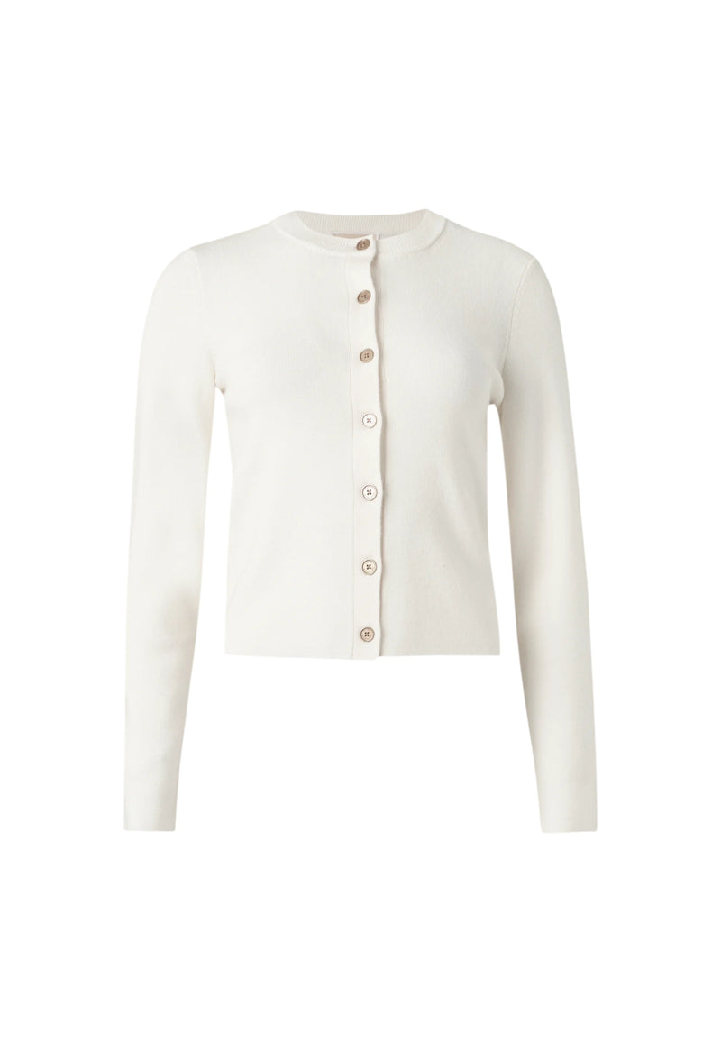 Michael Kors Cardigan Slim Fit da Donna Bone