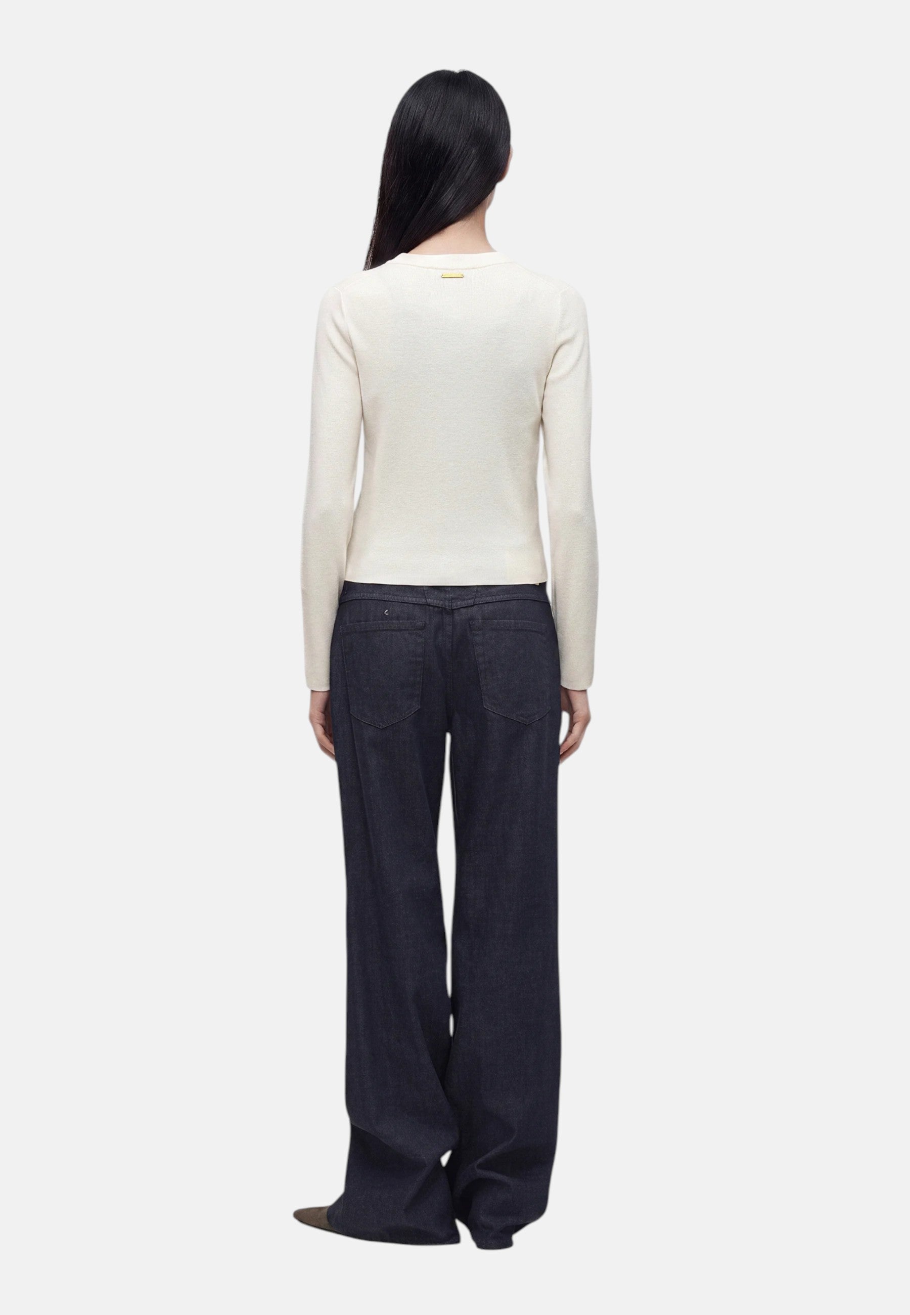 Michael Kors Cardigan Slim Fit da Donna Bone