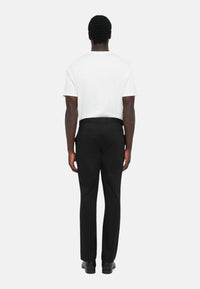 Michael Kors Pantalone chino slim-fit in misto cotone da Uomo Black