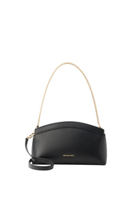 Tracollina Athena piccola in pelle Black