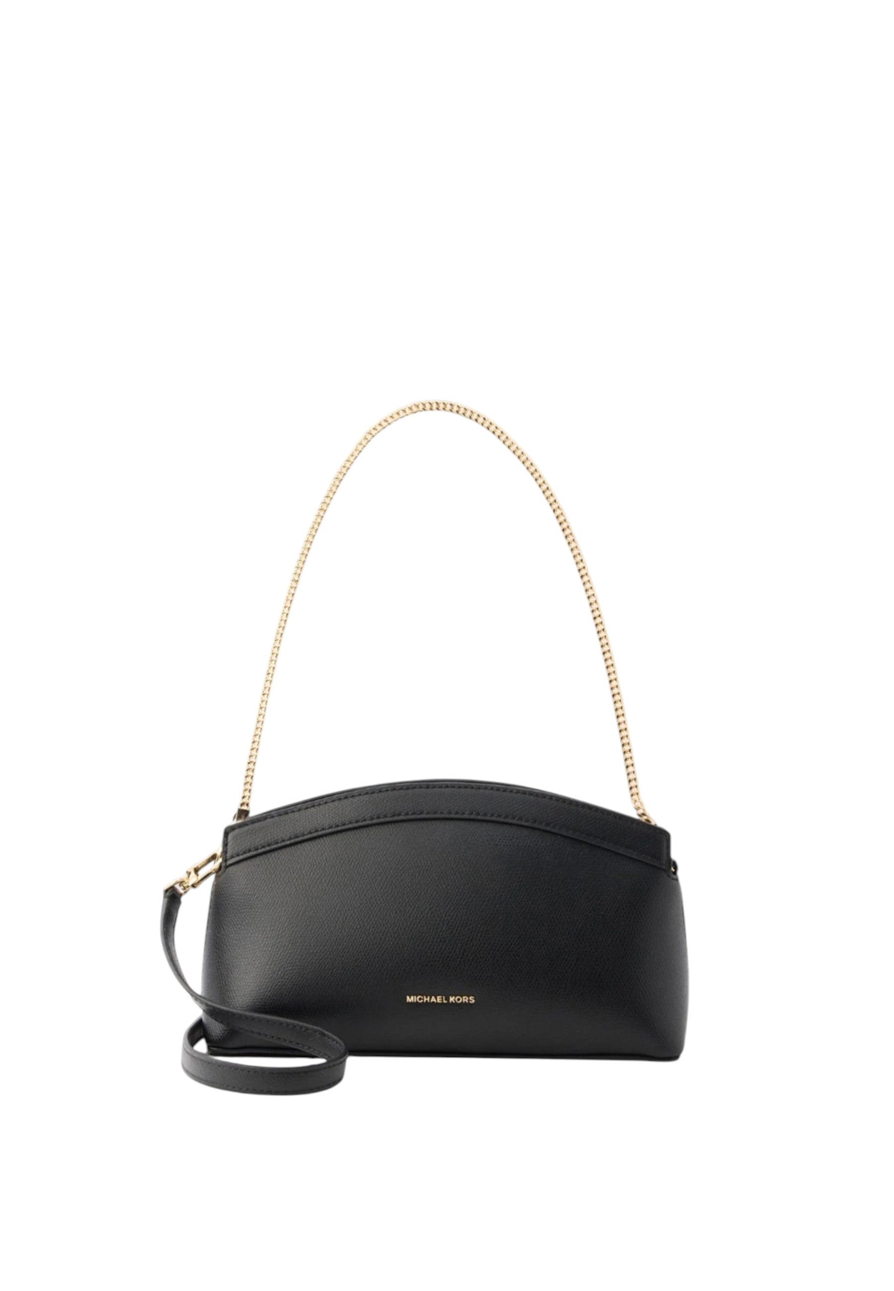 Tracollina Athena piccola in pelle Black
