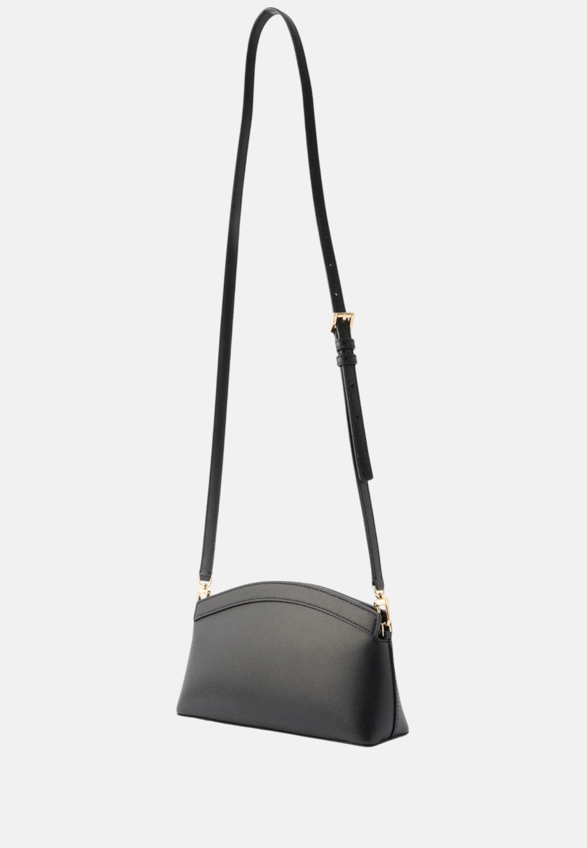 Tracollina Athena piccola in pelle Black