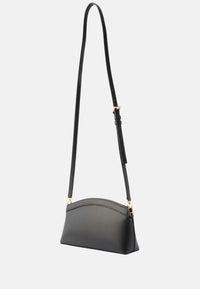 Tracollina Athena piccola in pelle Black