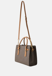 Michael Kors Borsa Hamilton piccola marrone Brown/acorn