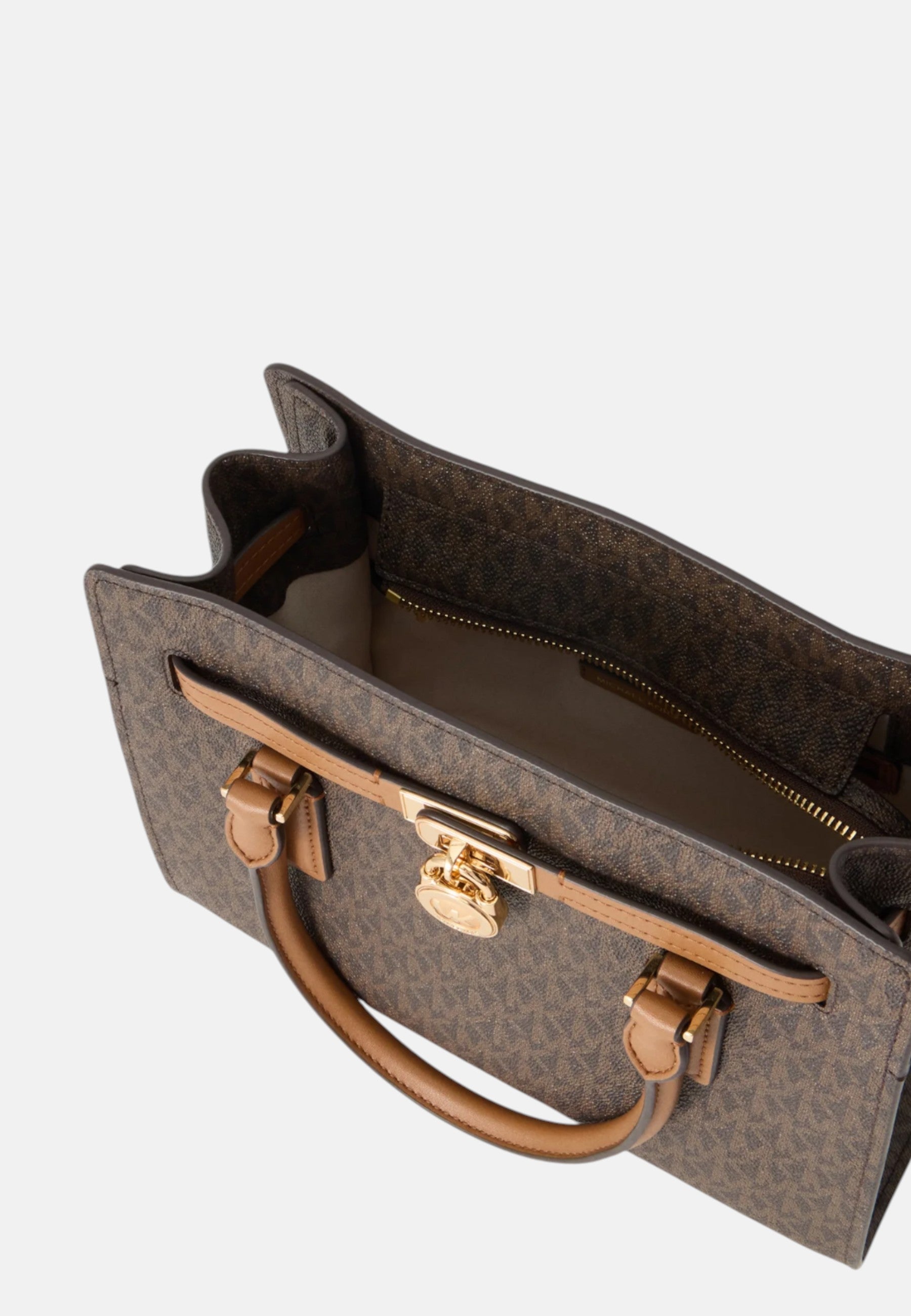 Michael Kors Borsa Hamilton piccola marrone Brown/acorn