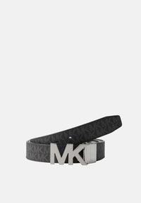 Set regalo porta carte di credito e cintura con logo Uomo Michael Kors Black