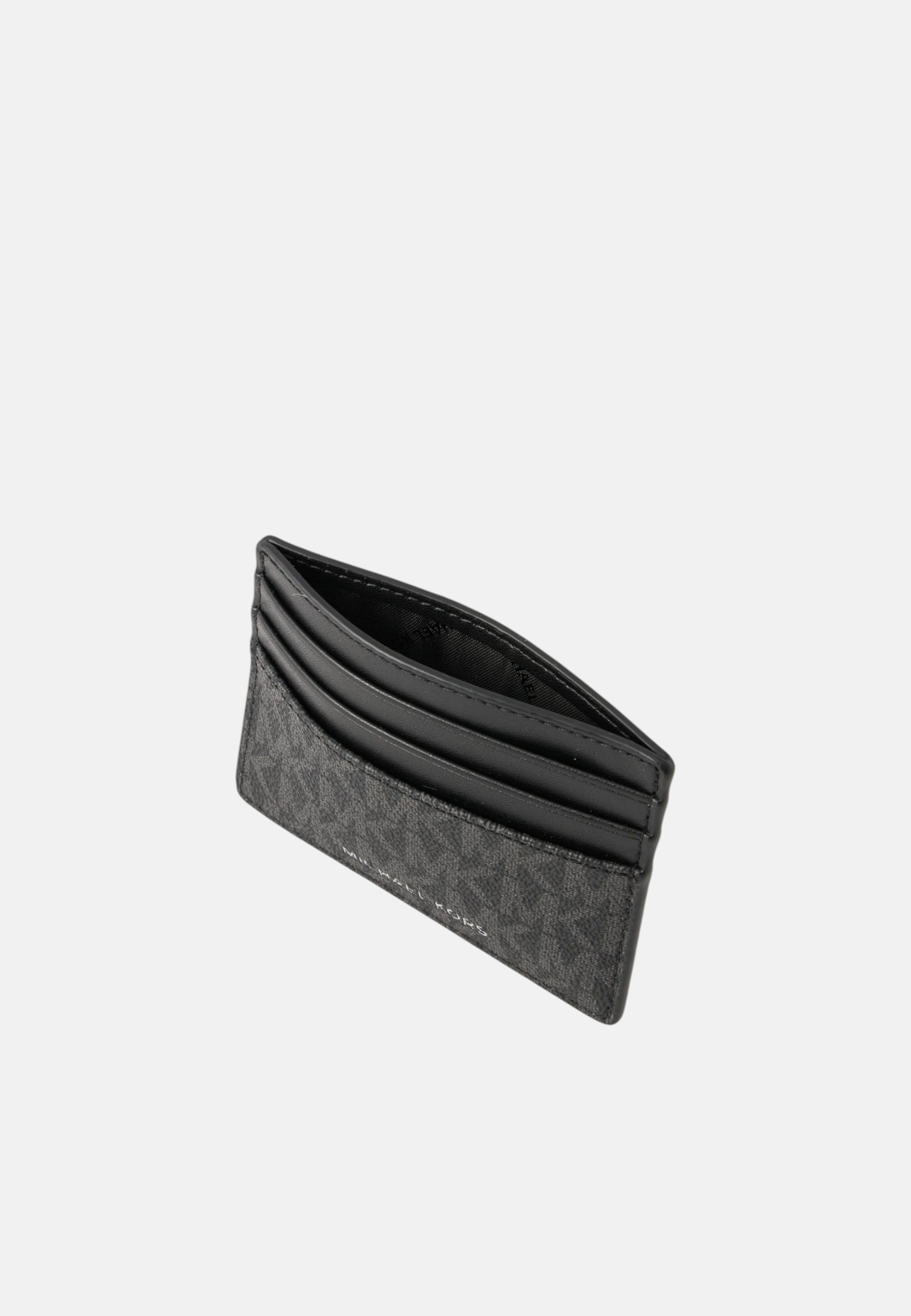 Set regalo porta carte di credito e cintura con logo Uomo Michael Kors Black