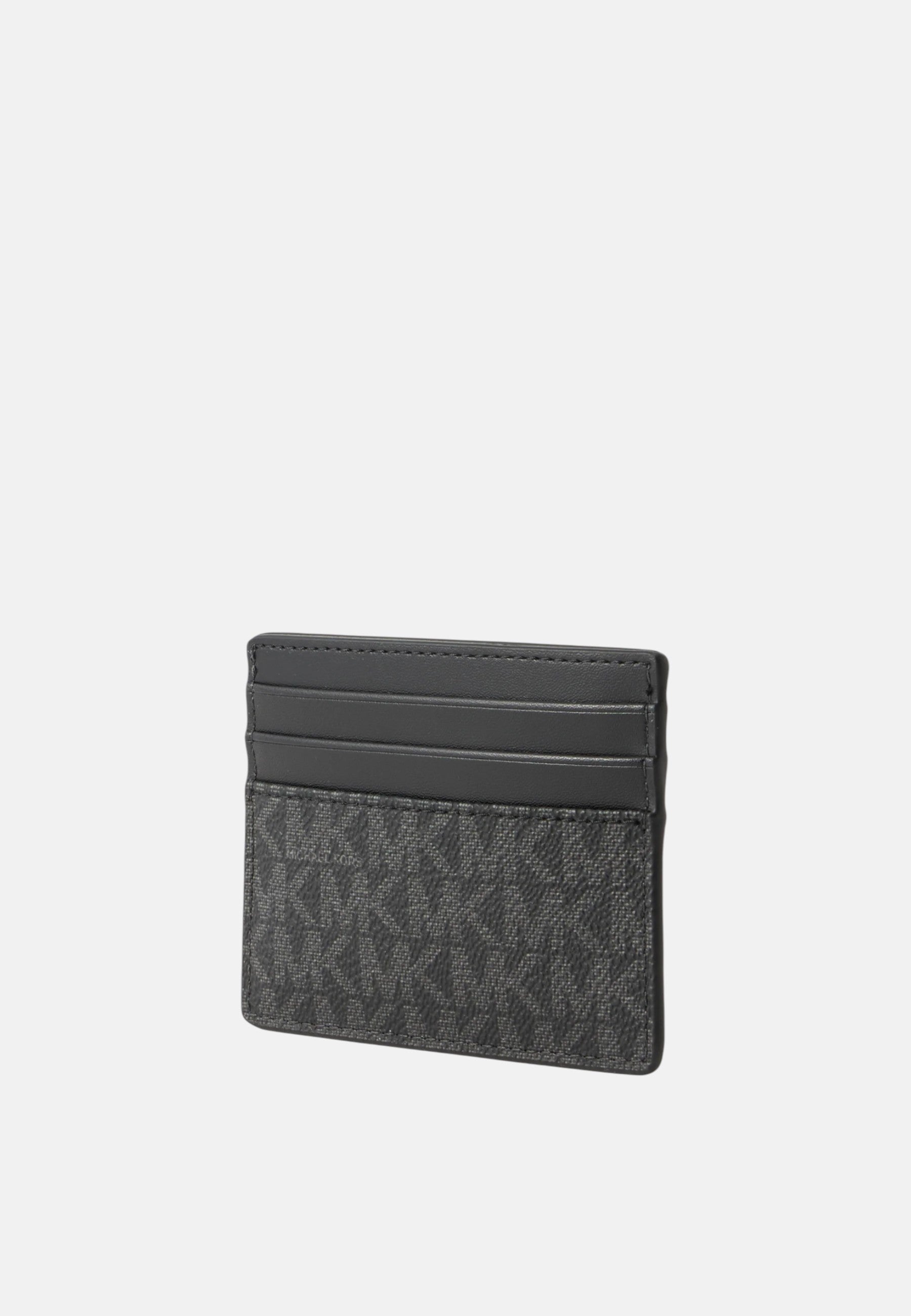 Set regalo porta carte di credito e cintura con logo Uomo Michael Kors Black