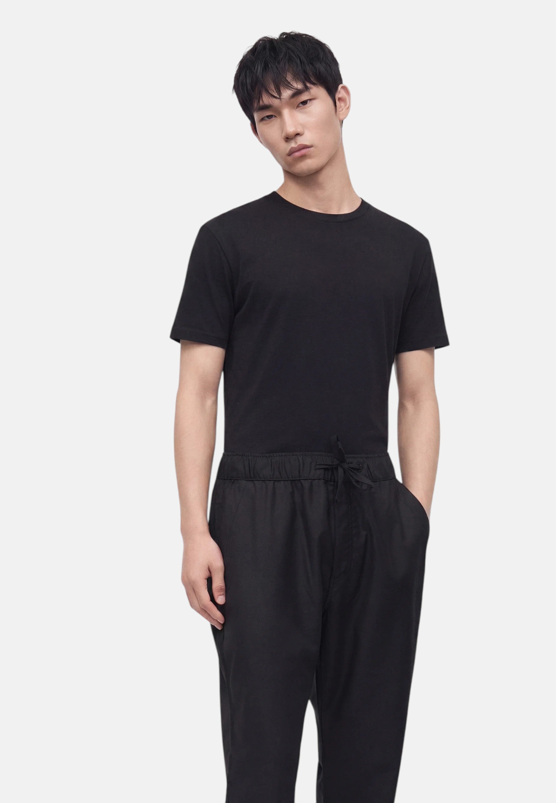 Michael Kors Pantalone in misto lana da Uomo Black