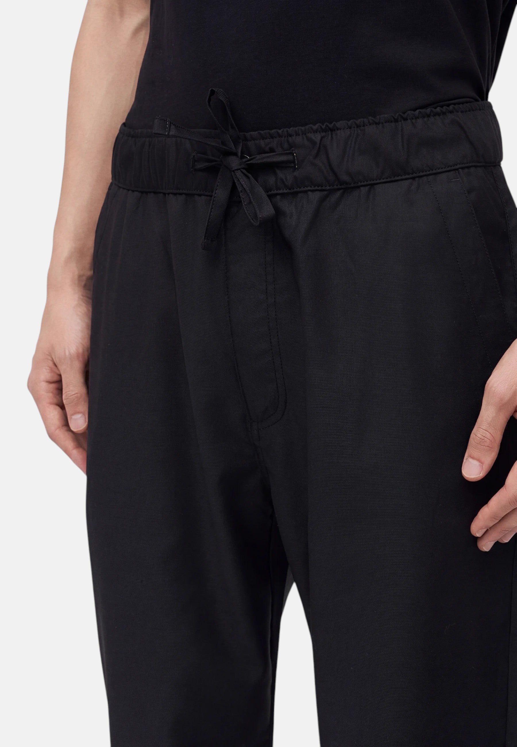 Michael Kors Pantalone in misto lana da Uomo Black