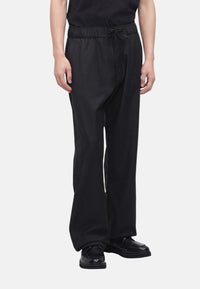 Michael Kors Pantalone in misto lana da Uomo Black