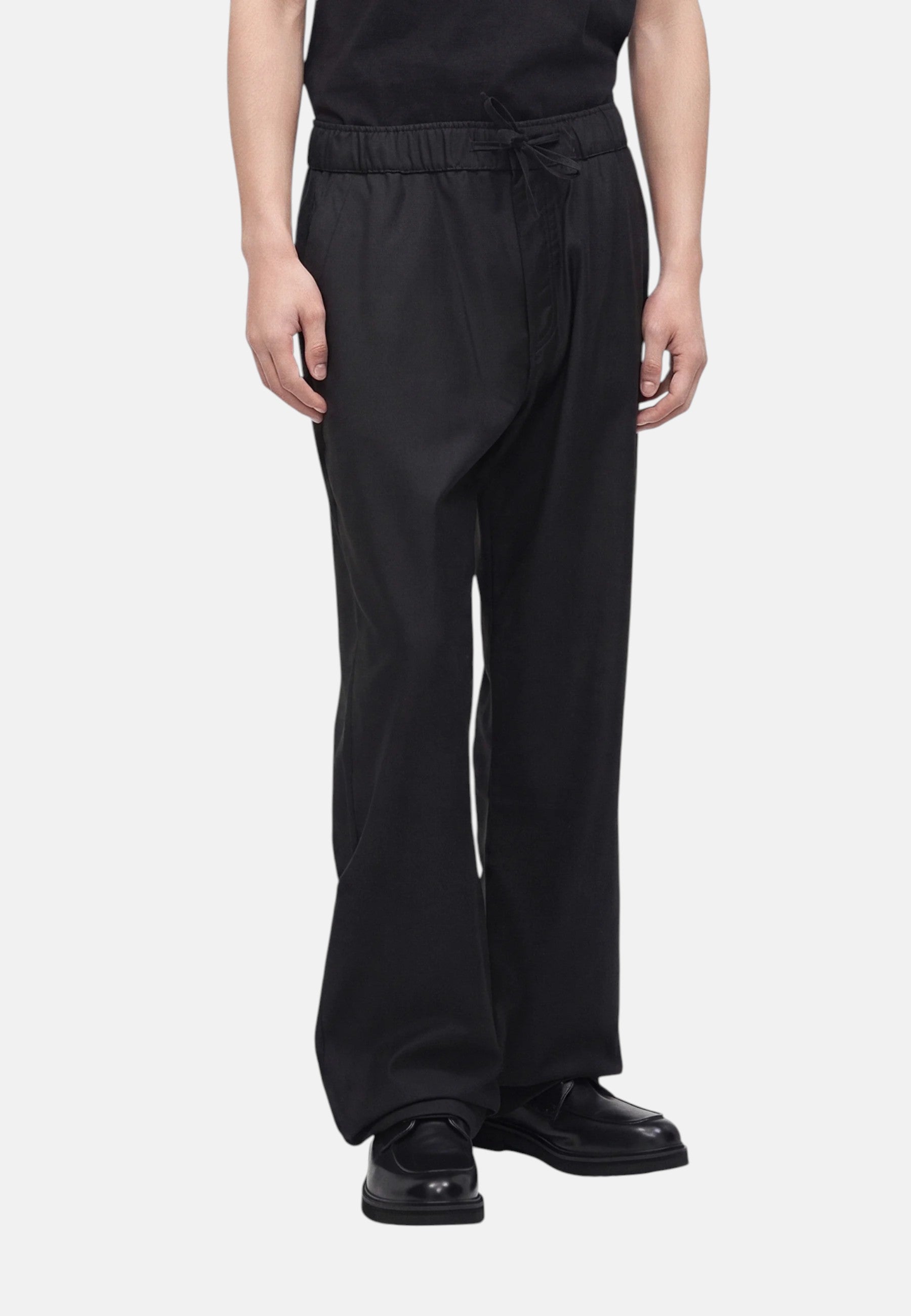 Michael Kors Pantalone in misto lana da Uomo Black