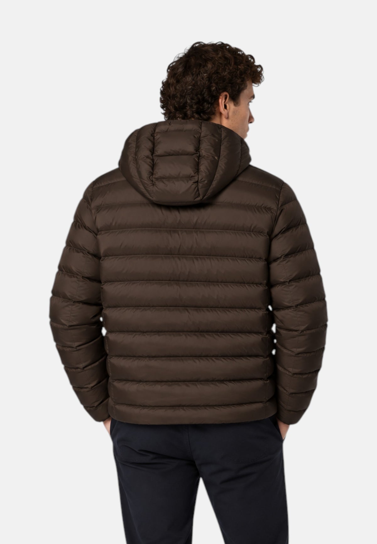 Giubbotto con cappuccio Uomo North Sails Espresso