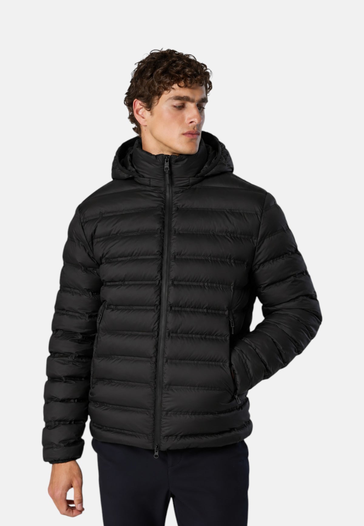 Giubbotto con cappuccio Uomo North Sails Black